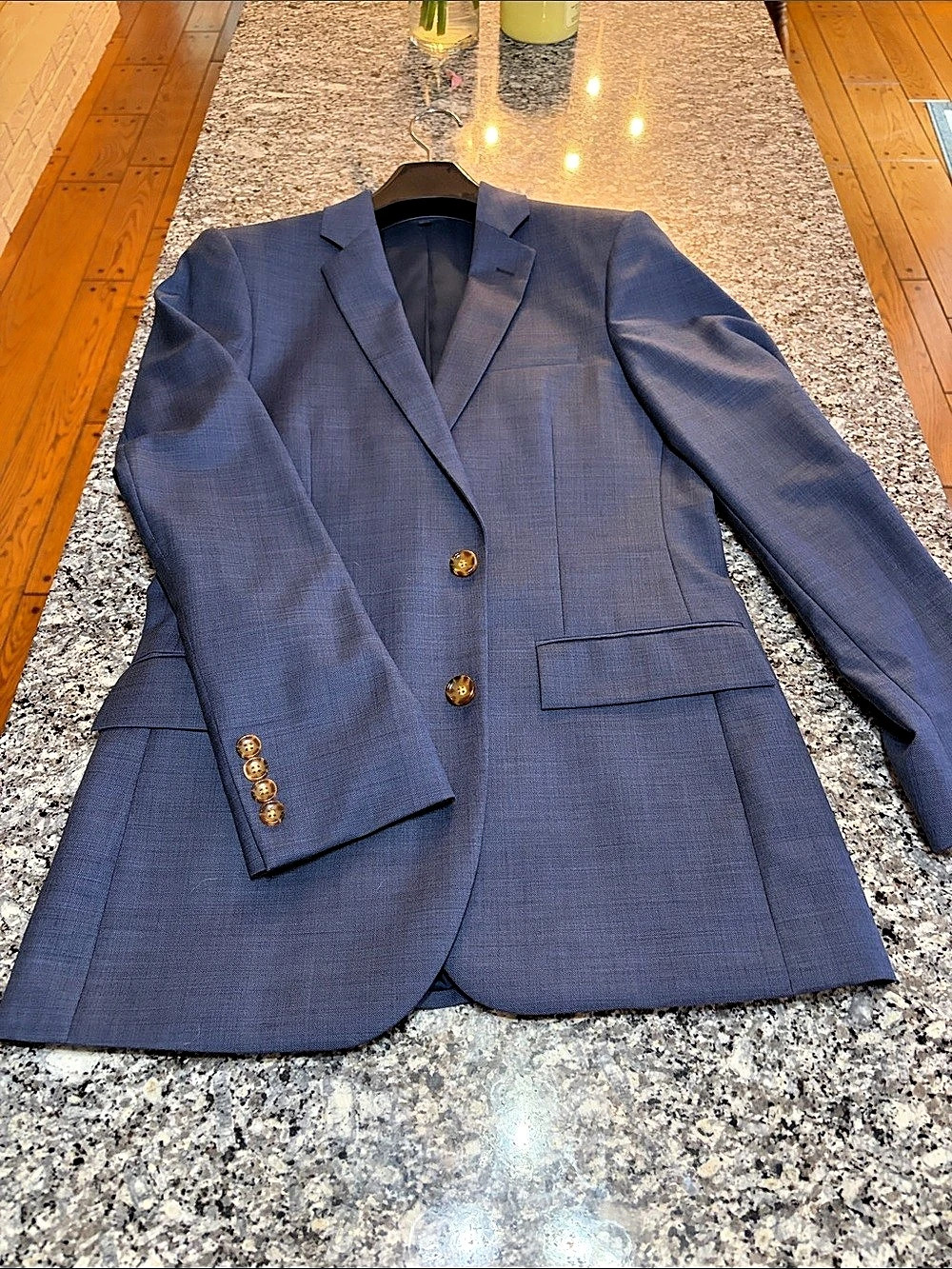 J.Crew Thompson Blue Sport Coat Size 36R Like New
